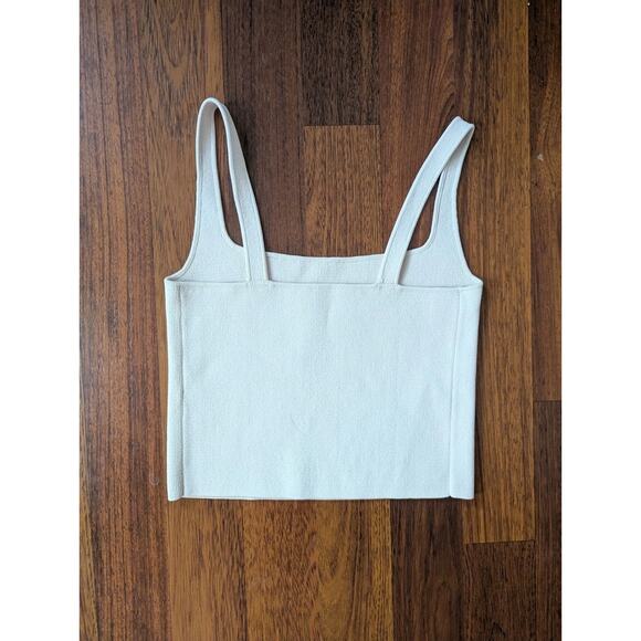 Scanlan Theodore Crepe Knit Camisole Top Ice Pink Size S - Picture 2 of 4